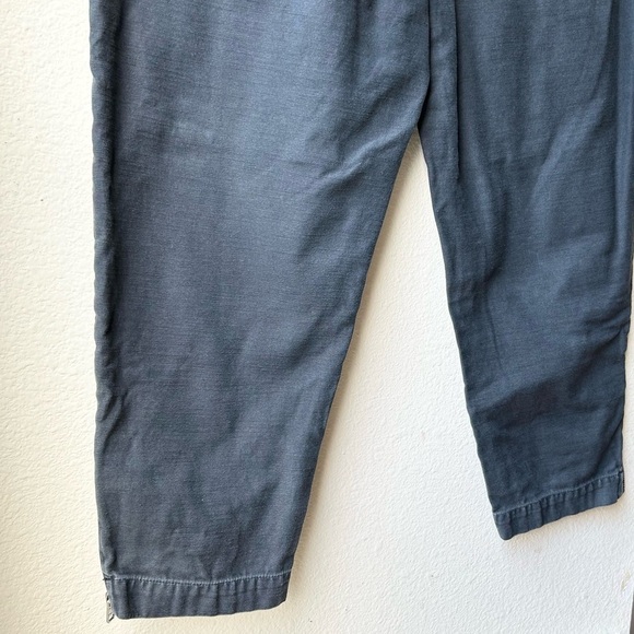 FRAME Moto Zip high-rise Jeans Pant in Washed Black Sz 29 - Picture 9 of 14